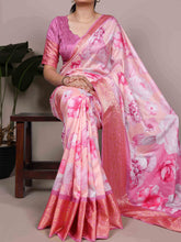 Tussar Silk Printed Saree LPI