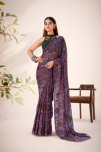 Lurex Brasso Floral Printed Saree WIN