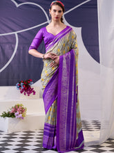 Tussar Silk Floral Prinetd Saree PRL