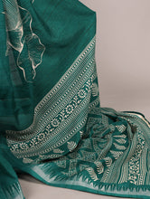 Slub Silk Floral Printed Saree  PGN