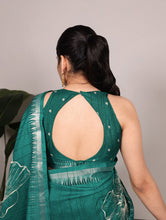 Slub Silk Floral Printed Saree  PGN