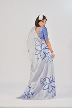 Satin Silk Printed Saree SBL