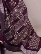 Slub Silk Printed Saree WIN