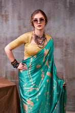 Satin Silk Printed Saree SBL