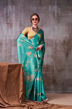 Satin Silk Printed Saree SBL
