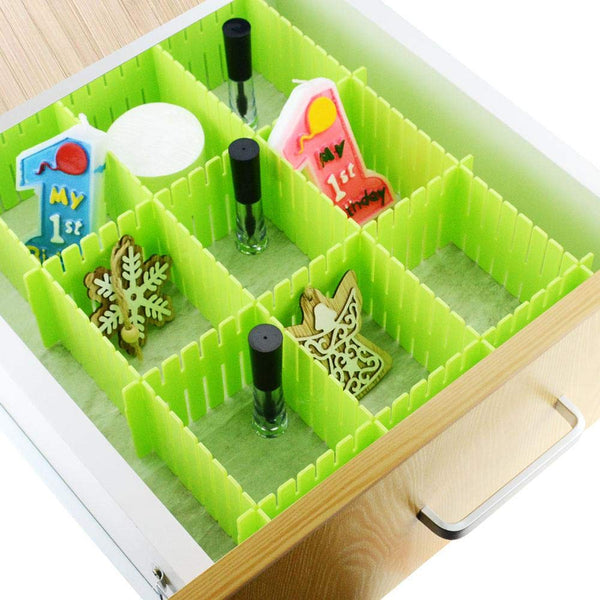 1079 Adjustable Drawer Organizer and Kitchen Board Divider 