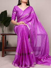 Crepe Zari Weaving Saree LUV