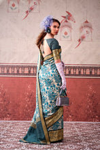 Tussar Silk Printed Saree With Viscose Border SBL