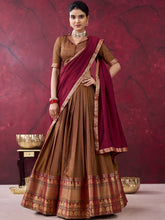 Narayan Pattu Zari Weaving Lehenga With Dupatta  MST