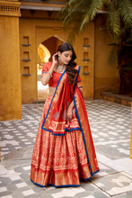 Dola Silk Batik Printed Lehenga With Dupatta ROG