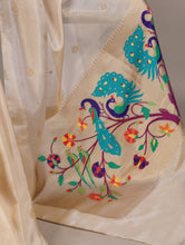 Tissue Paithani Zari Weaving Saree CRM