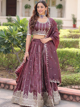 Gold Crush Zari Embroidered Lehenga With Dupatta PRL