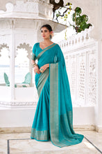 Chinon Self Printed Saree FRZ