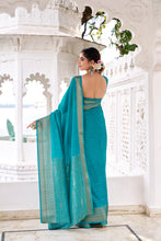 Chinon Self Printed Saree FRZ