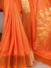 Raw Silk Zari Weaving Saree ONG