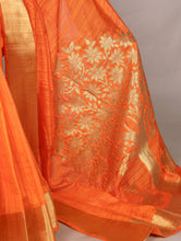 Raw Silk Zari Weaving Saree ONG