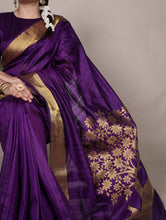 Raw Silk Zari Weaving Saree PRL