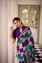 Viscose Chanderi Printed Saree PRL