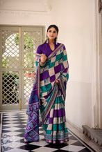 Viscose Chanderi Printed Saree PRL