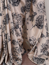 Satin Silk Printed Saree OWT