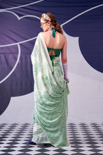 Satin Silk Floral Printed Saree PST