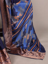 Tussar Silk Printed Saree NBL