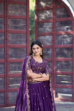 Star Georgette Embroidered Lehenga With Dupatta  PRL