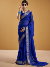 Shimmer Zari Weaving Saree RBL