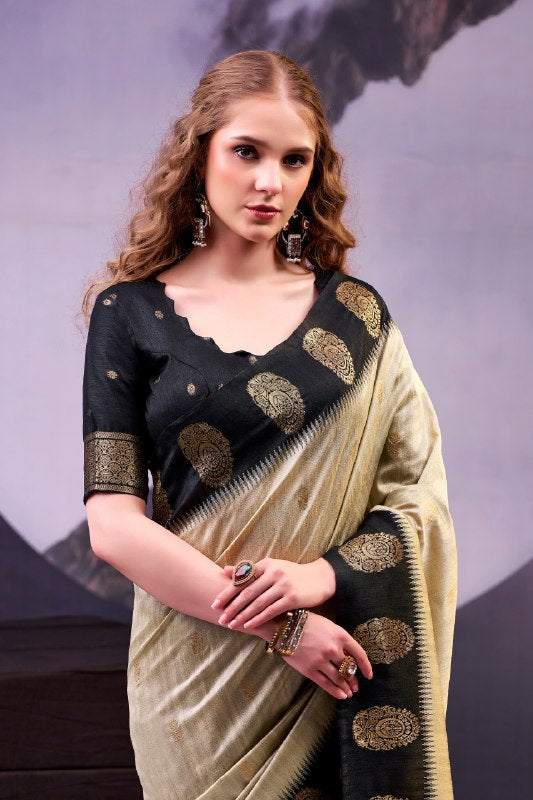 Cotton Zari Weaving Saree OML