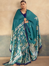 Satin Silk Kalamkari Printed Saree FRZ