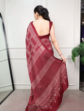 Satin Silk Printed Saree MRN