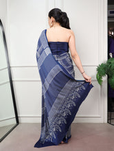 Satin Silk Printed Saree NBL