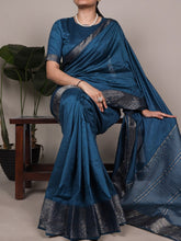 Dola Silk Zari Weaving Saree PCK