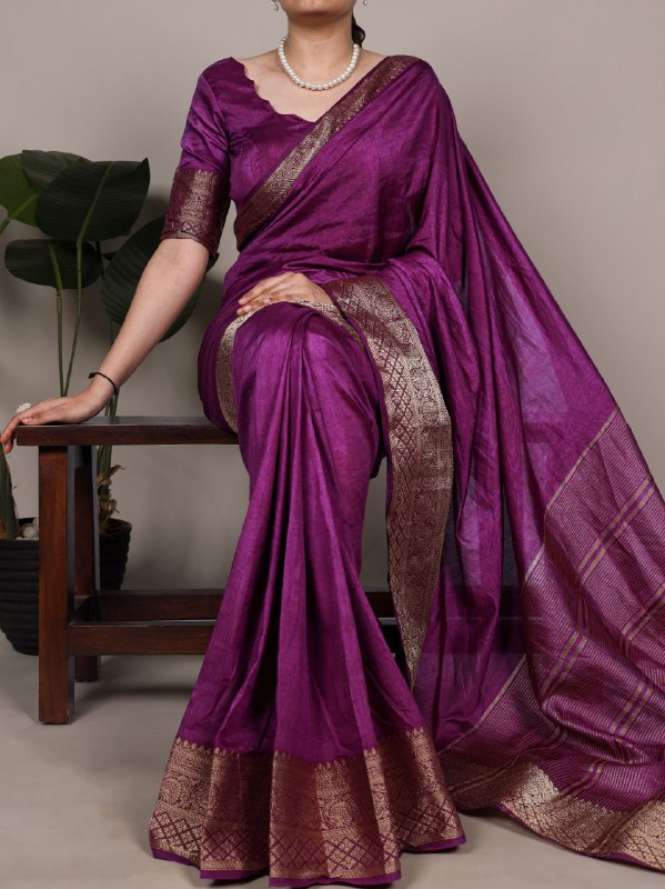 Dola Silk Zari Weaving Saree WIN