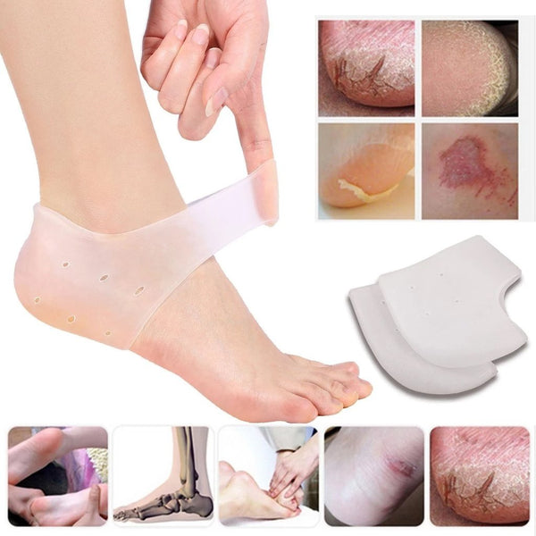 339 Moisturizing Skin Softening Silicone Gel for Dry Cracked Heel Repair (Multicolour) Raj Sales and service