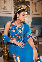 Georgette Printed Saree For Women FRZ