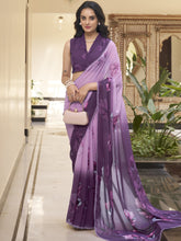 Floral Printed Saree For Women LUV