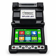 Fibershot SpliceJet Fiber Fusion Splicer Machine | High Precision Core Alignment Splicing Machine for FTTH, Telecom & Network Installation