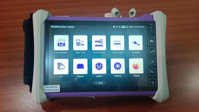 BME-37 OTDR  1310/1550 32/30db 200KM, OTDR +Optical signal detection +Laser Source Optical power meter+WIFI Tester+ Visual fault locator+ Android system +UTP Cable test