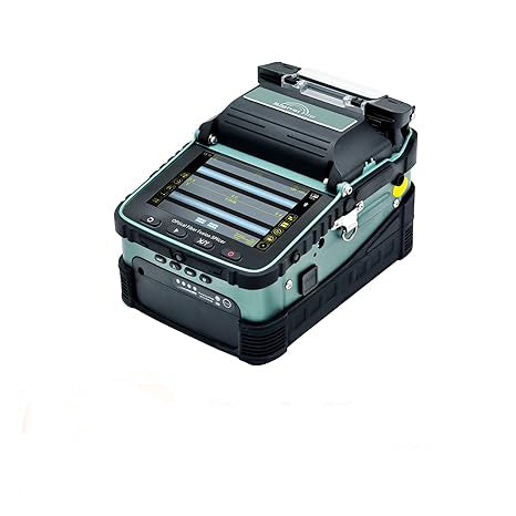 Signal fire AI-6A+ Fusion Splicing Six Motor Core Alignment Fiber Fusion Splicer with OPM and VFL, Automatic FTTH Fiber Optical Welding Splicing Machine Splicing 8S Heating 18S