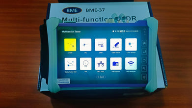 BME-37 OTDR  1310/1550 32/30db 200KM, OTDR +Optical signal detection +Laser Source Optical power meter+WIFI Tester+ Visual fault locator+ Android system +UTP Cable test