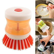 0159A Cleaning Brush with Liquid Soap Dispenser 