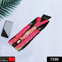 Suspenders Clips Men, Women Adjustable Clip Suspenders for Adults - Party Suspenders, Adjustable Suspenders for Men, Women, and Teens Fashion Accessories