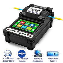 Fibershot SpliceJet Fiber Fusion Splicer Machine | High Precision Core Alignment Splicing Machine for FTTH, Telecom & Network Installation