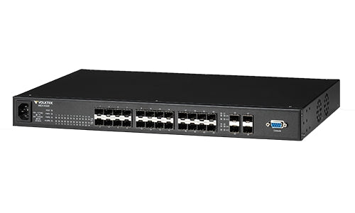 MEN 6328 24-slot 100FX SFP + 4 Gigabit SFP Managed Aggregation Switch