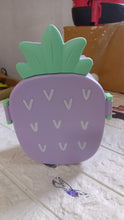 Pineapple Shaped Lunch Box with Compartments Lunch Food Container with Box Portable Lid School & Kids Lunch Box