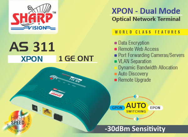 Sharp Vision AS 311 XPON 1GE  ONT