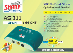 Sharp Vision AS 311 XPON 1GE  ONT