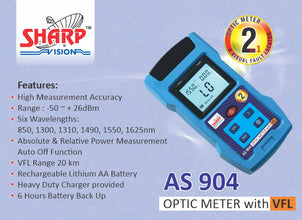 Sharp Vision AS 904 Optic Meter with VFL
