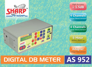 Sharp Vision DIGITAL DB METER AS 952